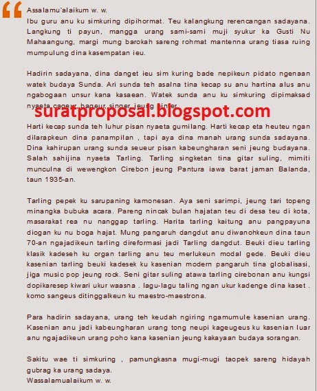 Teks Pidato Bahasa Sunda Tentang Proklamasi Kemerdekaan Teks Pidato Bahasa Sunda Tentang Proklamasi Kemerdekaan